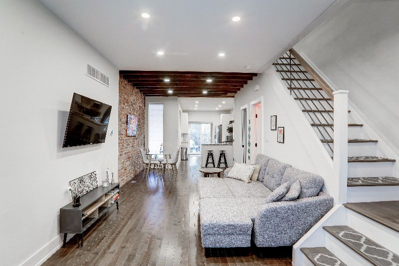 Comfortable Brewerytown Townhouse w/ Patio Game Room