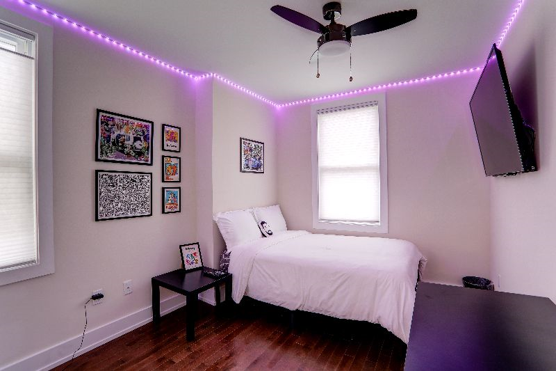 Master Bedroom in Brewerytown House