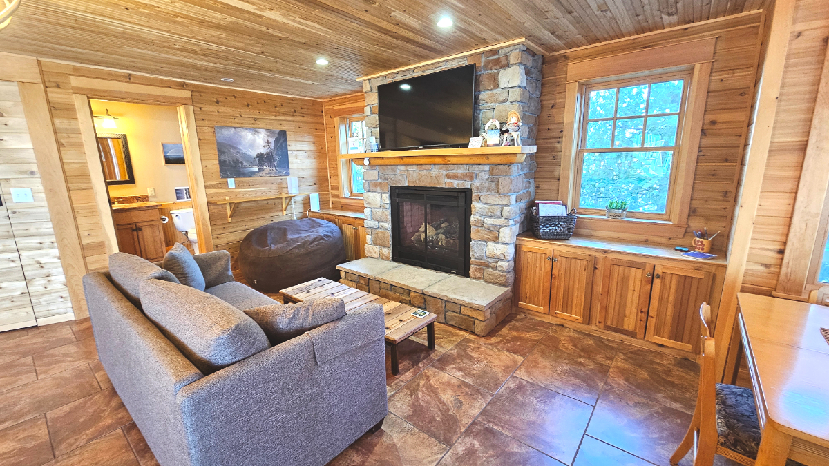 LoZa House Adirondack Screened-in Porch- Lake front property just 12 min drive from CVPH hospital. - Photo 3