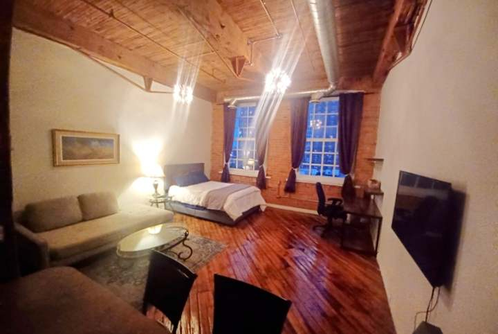 Detroit Artsy Industrial Loft