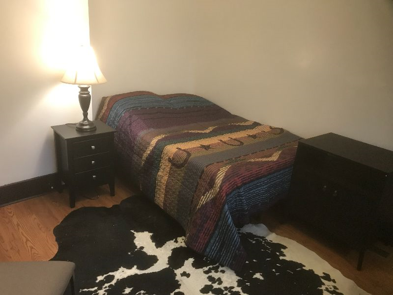 Very quiet 3 bedroom home,  this bedroom Billy the kid
