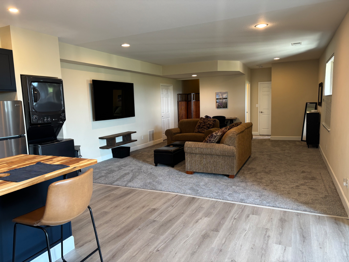 Private Apt w/ Mountain Views on Open Space , Walkout Basement, 1,200 Sqft - Photo 3