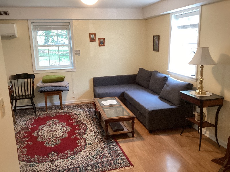 Sunny basement apartment