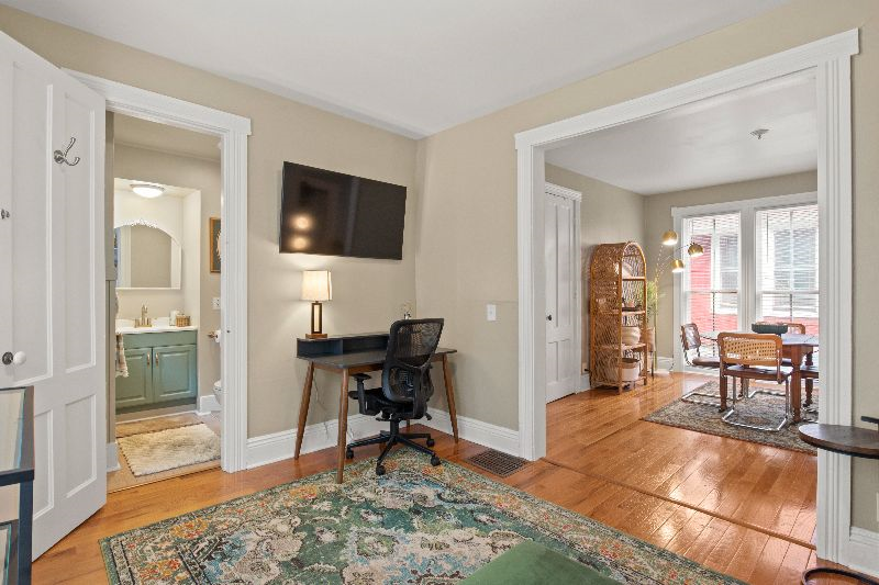 2 Minutes from Strong Hospital and Highland Hospital! Luxurious, Boho, Mid-Century 1870 Farmhouse - Photo 5