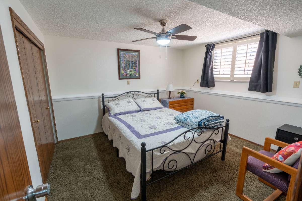 Basement room/suite with private bathroom