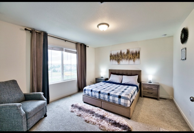 Master bedroom with Pvt bath