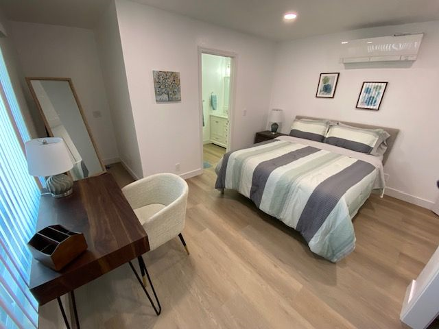 Large, beautiful primary suite - all private