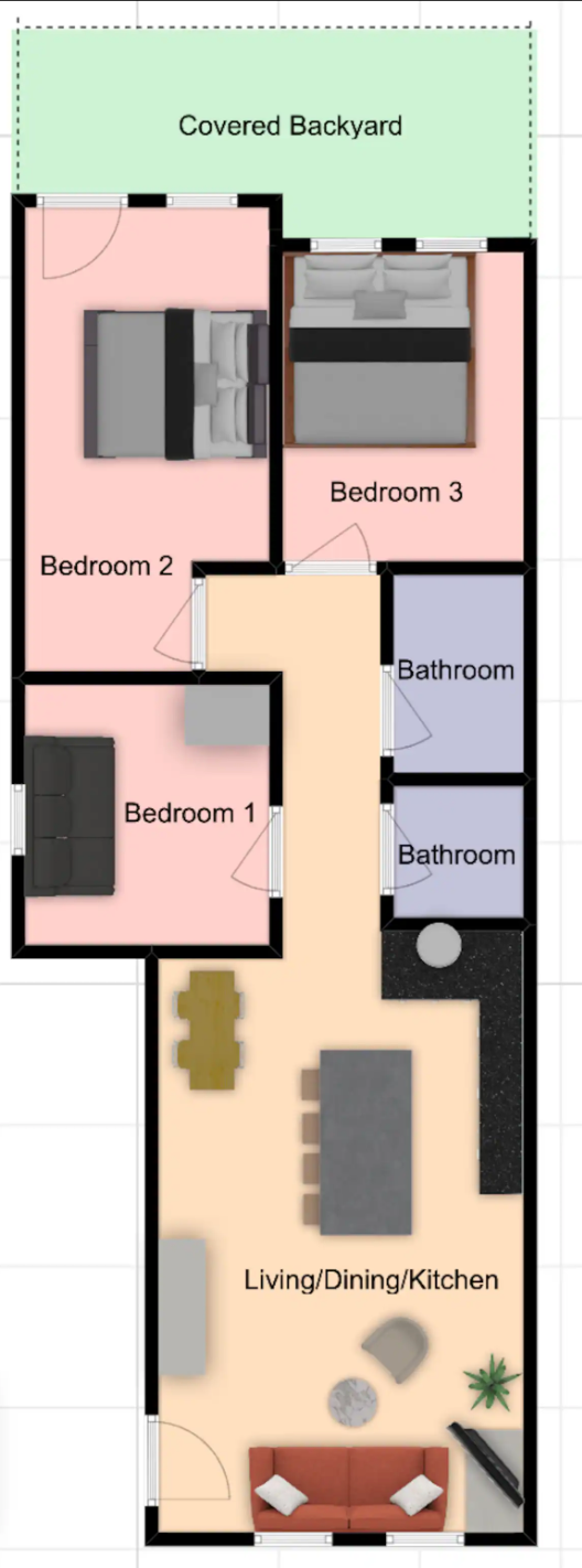 Modern 3-Bedroom 2-Bath with Backyard - Photo 11