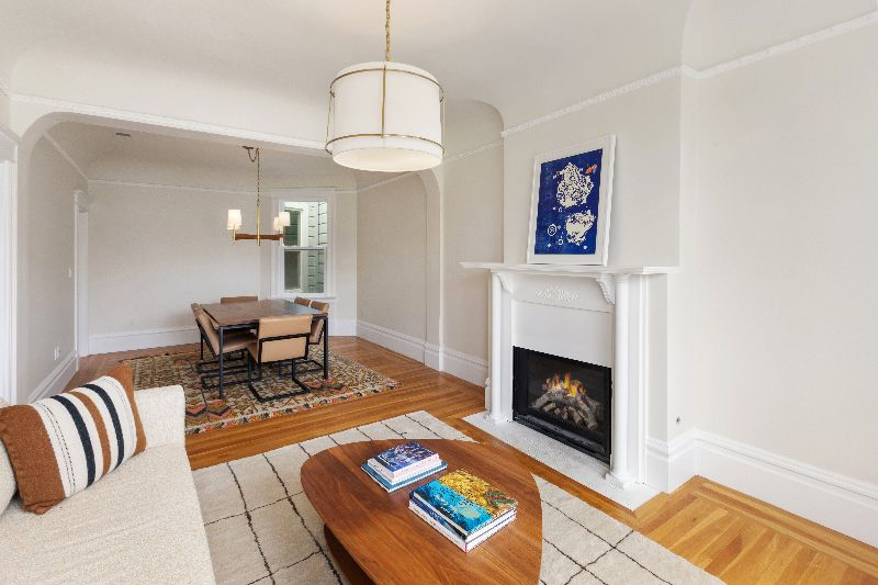 SF VIEWS -- Entire Top Floor 2 BR/1 BA in Ashbury Hghts - Photo 5