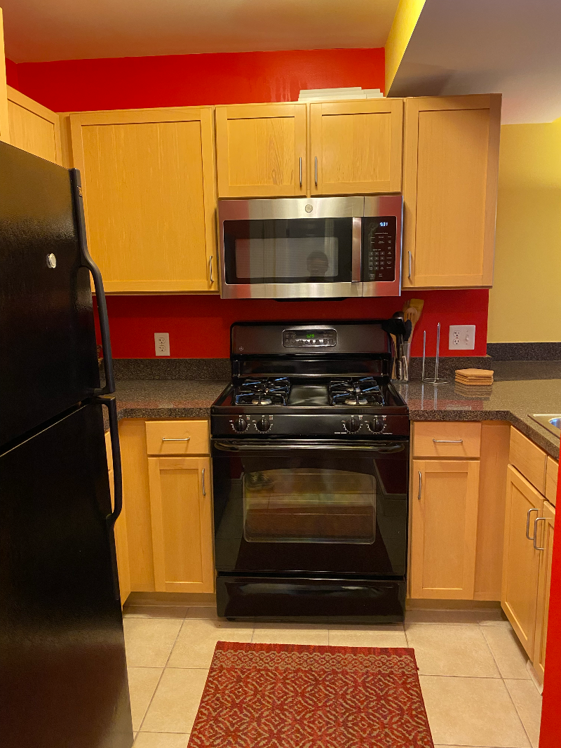 Lovingly furnished apartment with park view fr balcony near Metro in building with full amenities - Photo 5