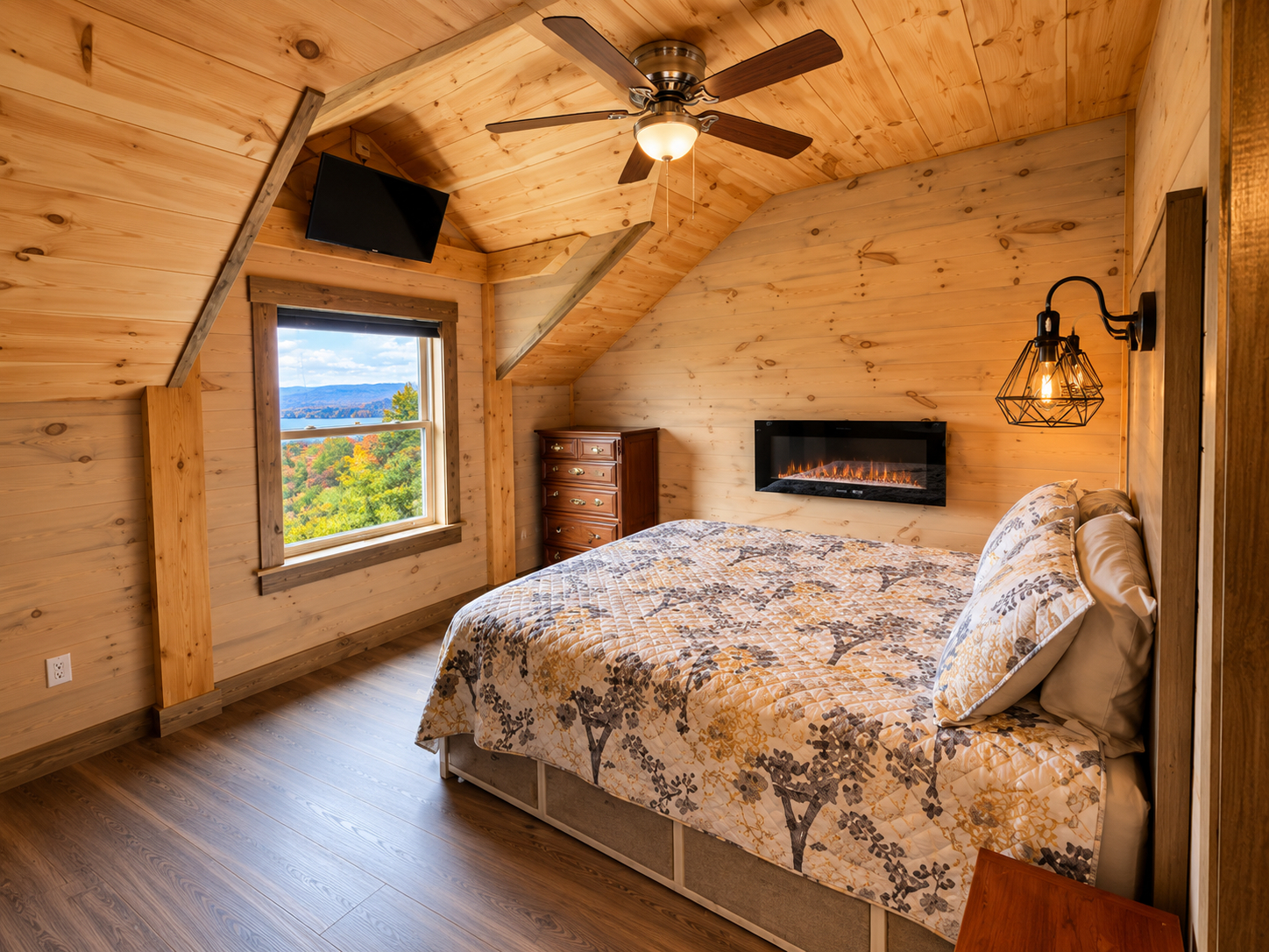 Experience Rustic Charm and Modern Comfort in this Brand New 3-Bedroom House Overlooking Crystal Lak - Photo 6