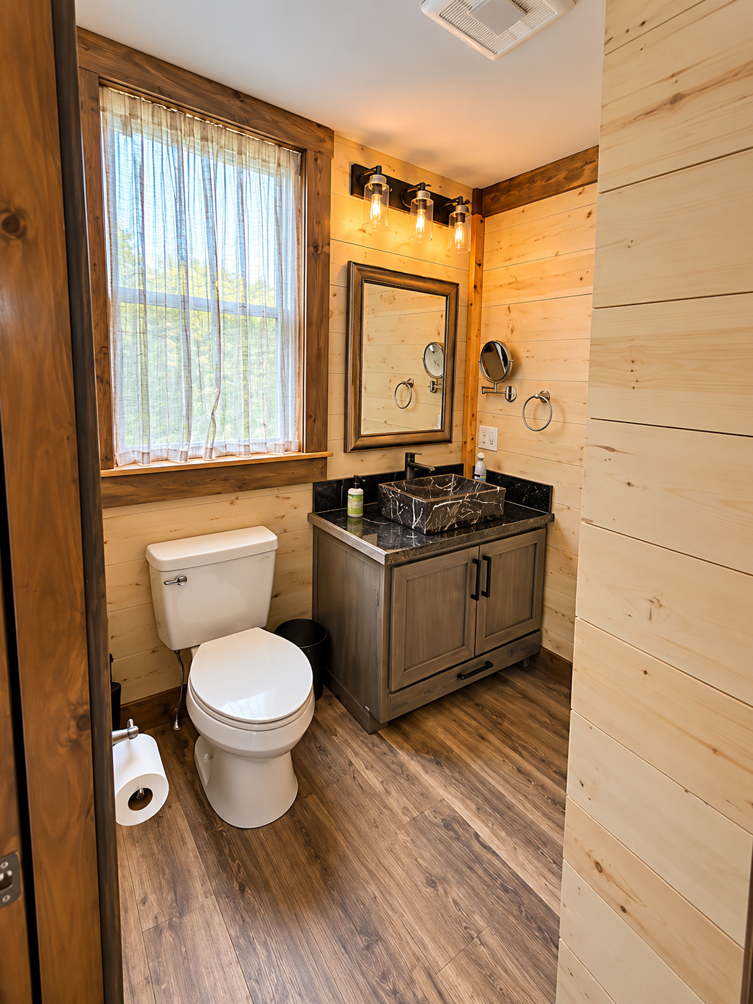 Experience Rustic Charm and Modern Comfort in this Brand New 3-Bedroom House Overlooking Crystal Lak - Photo 10