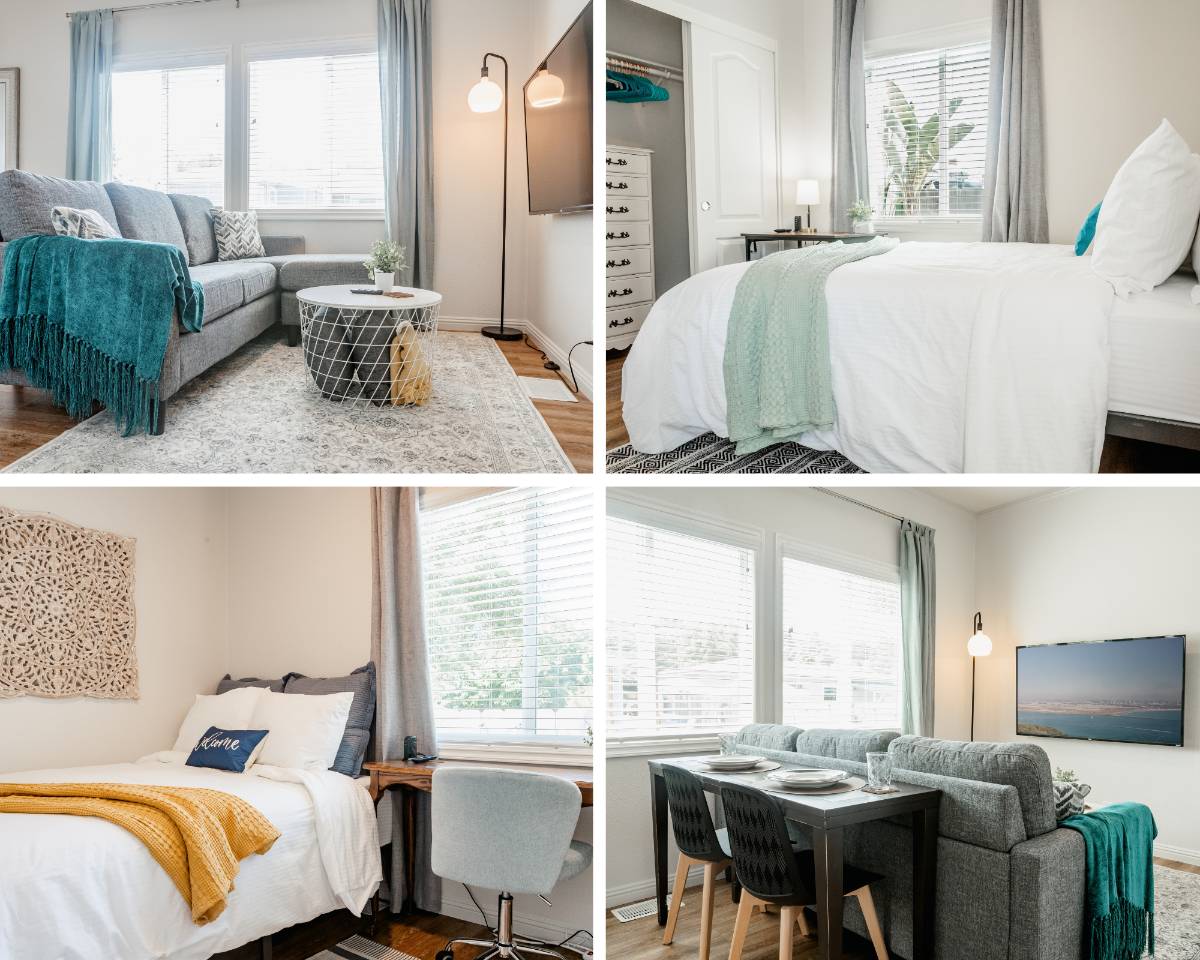 La Mesa 2BR-A/C, Parking, Patio, 10 miles to All