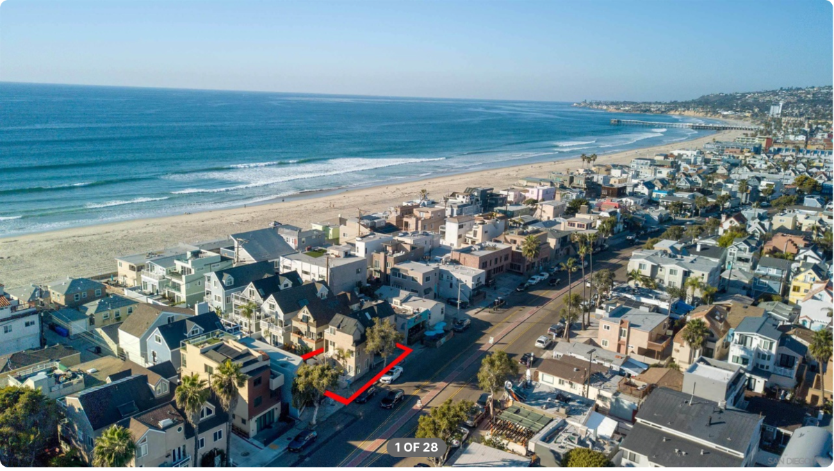 Stunning Ocean Retreat at Mission Beach ( Unit 1) - Photo 1