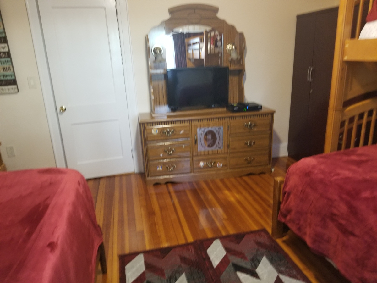 Spacious Room with 2 Double Beds & Shared Bath!