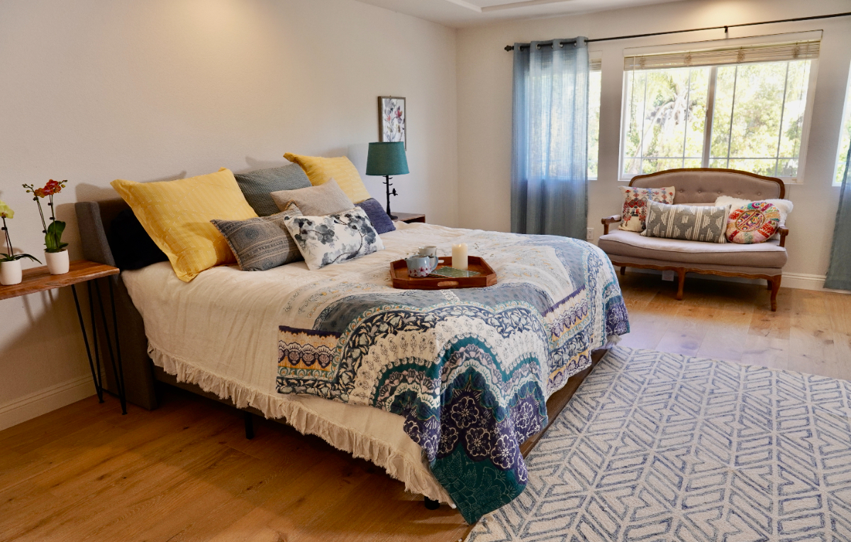 Luxury Primary Bedroom in Carlsbad Village