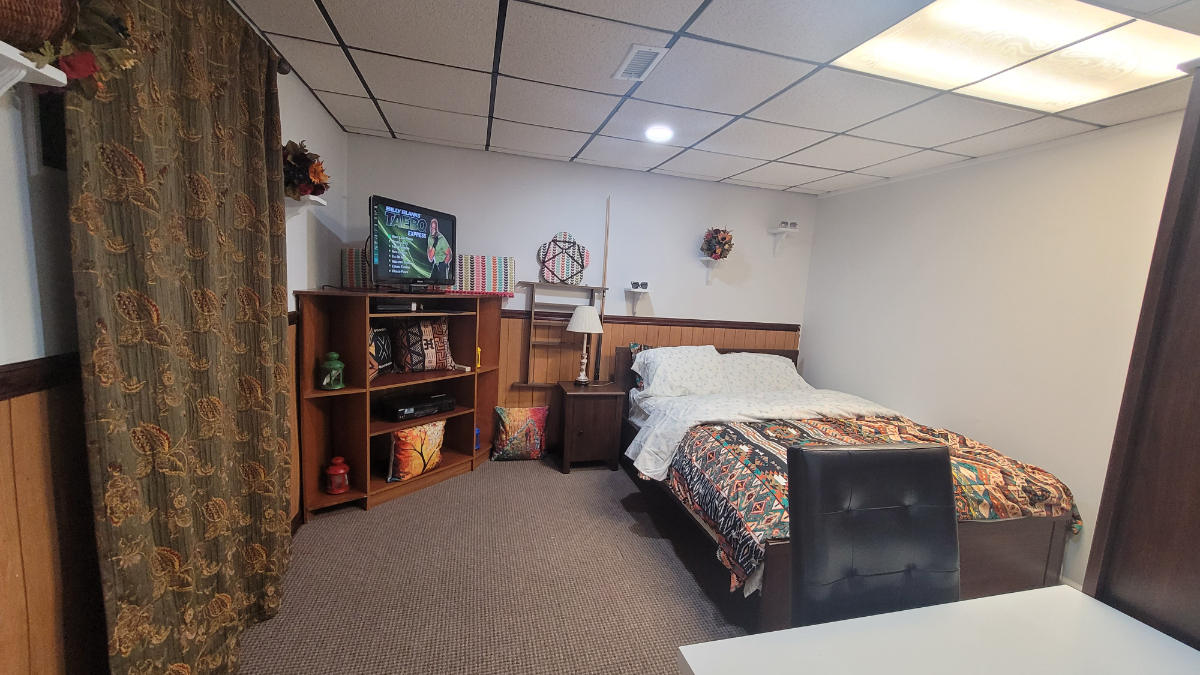 Safe Convenient Cozy Room in a Walkout Basement | Furnished Finder