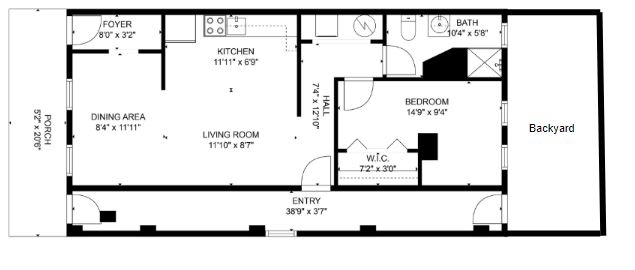 Charming 1 bedroom located in a quiet historic home - Photo 9