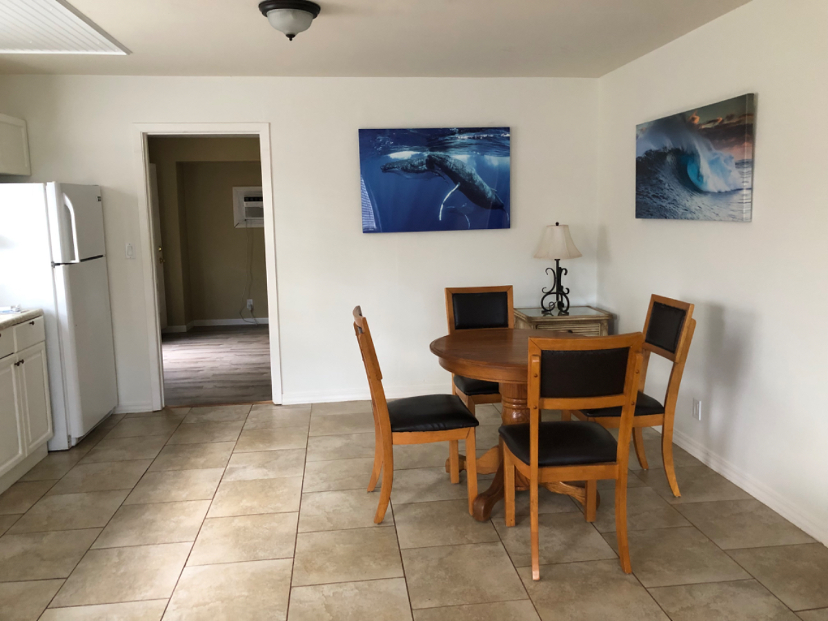 Large one bedroom one bathroom furnished home