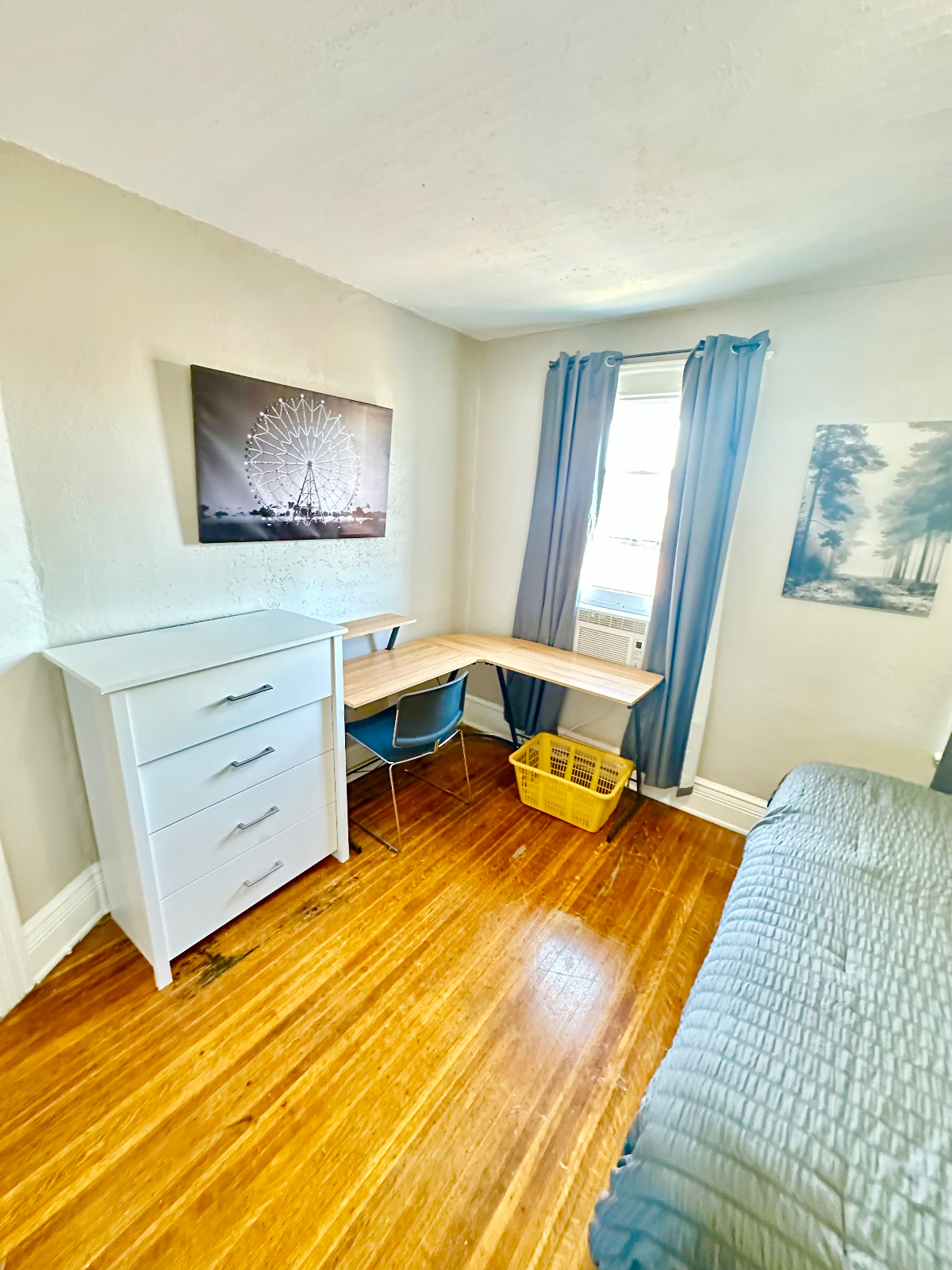 Rochester room with couch, microwave, and fridge - Photo 2