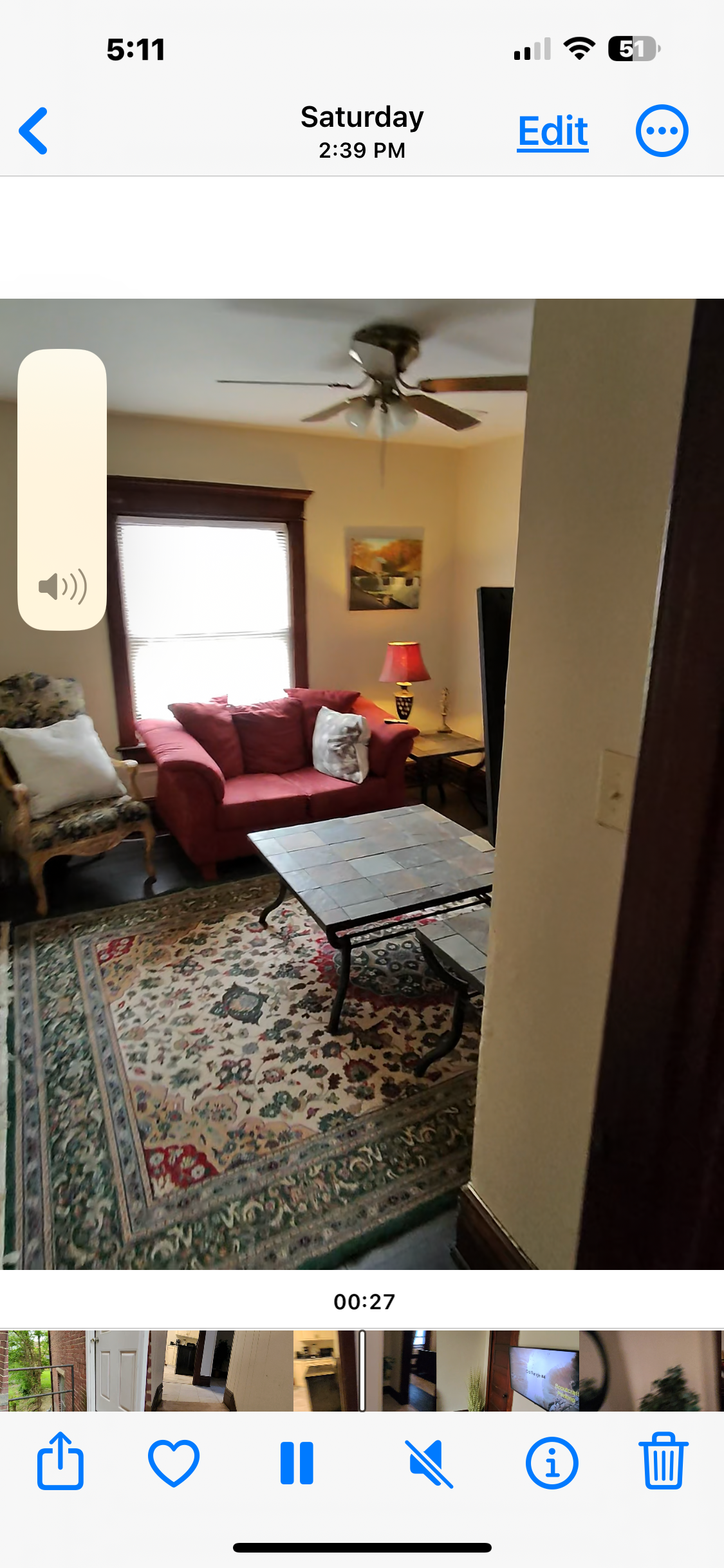 1 bed 1 bath washer dryer French door stainless fridge - Photo 5