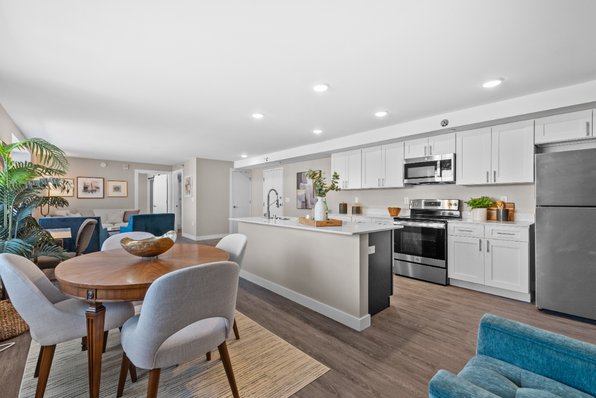 1 bed Furnished Unit 103 3 months minimum rental