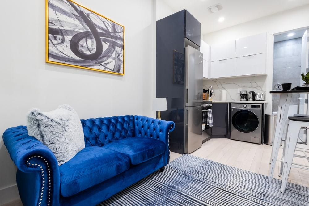 New Modern 1BR W&D Walk to Central Park (819652)