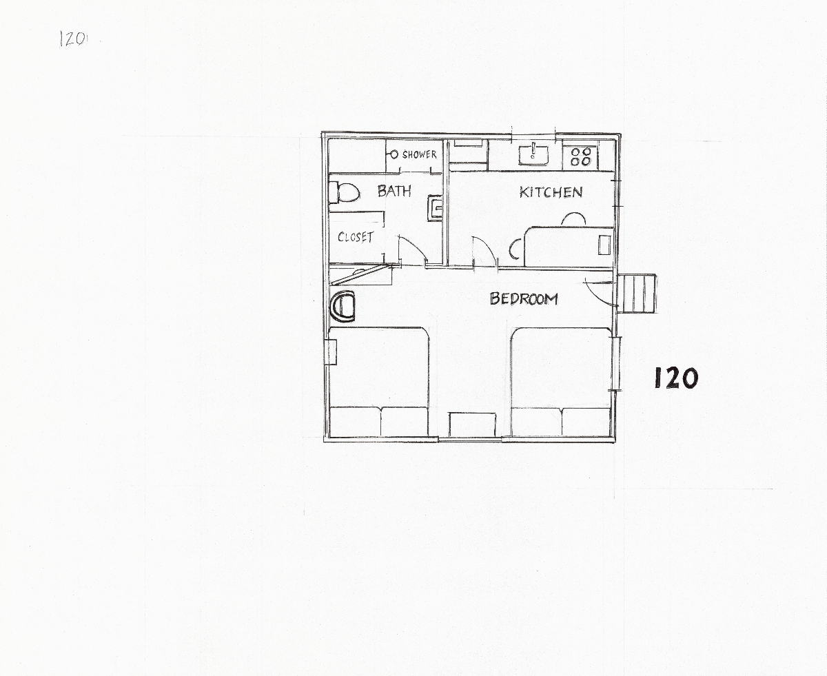 Skylark Shores -Cabin 120 - 2 Double's & Kitchen - Photo 5