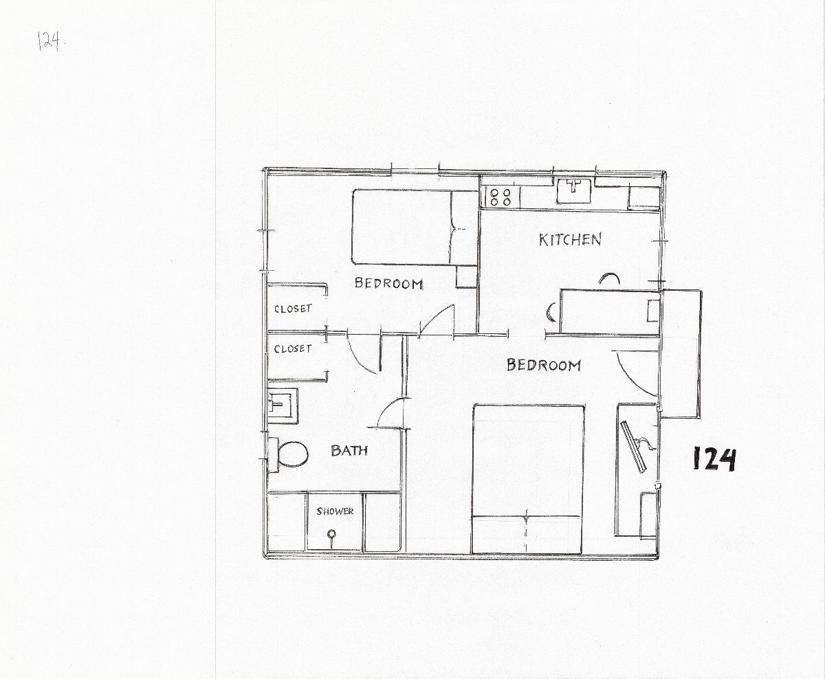 Skylark Shores -Cabin 120 - 2 Double's & Kitchen - Photo 6
