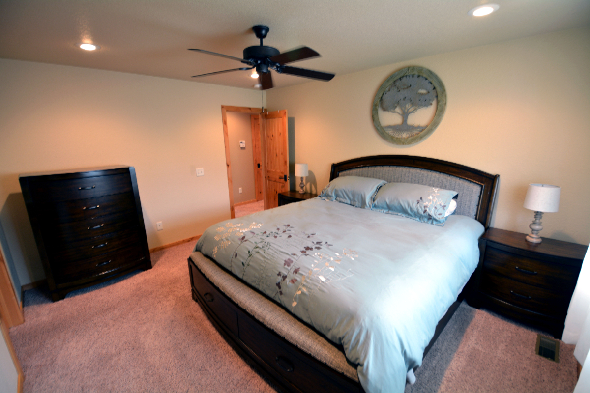 Comfortable Bedroom in Sturgis, Soouth Dakota