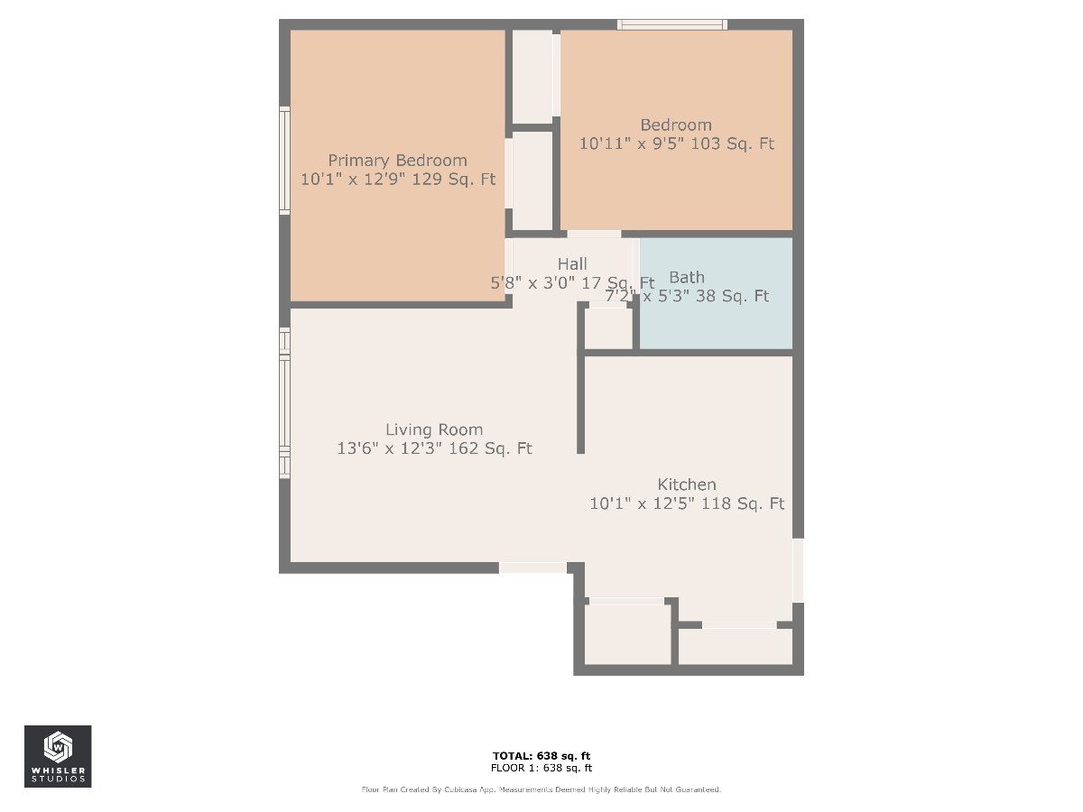 Comfy rehabbed treetop unit