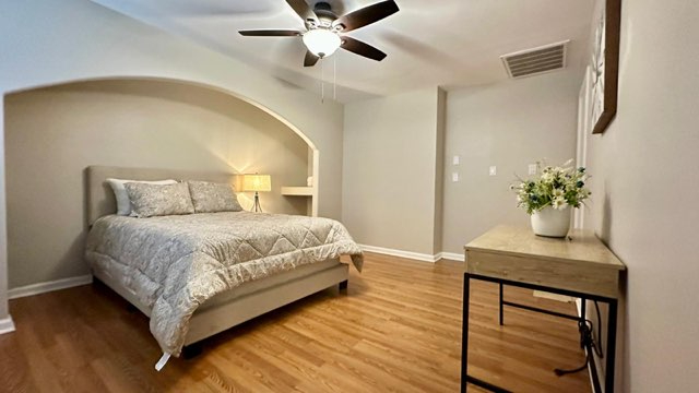 Private Master Retreat in a Fully-Outfitted Home