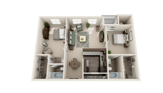 Juniper 2 bedroom