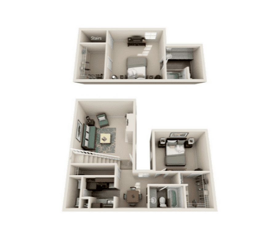Cypress Townhouse 2 bedrooms