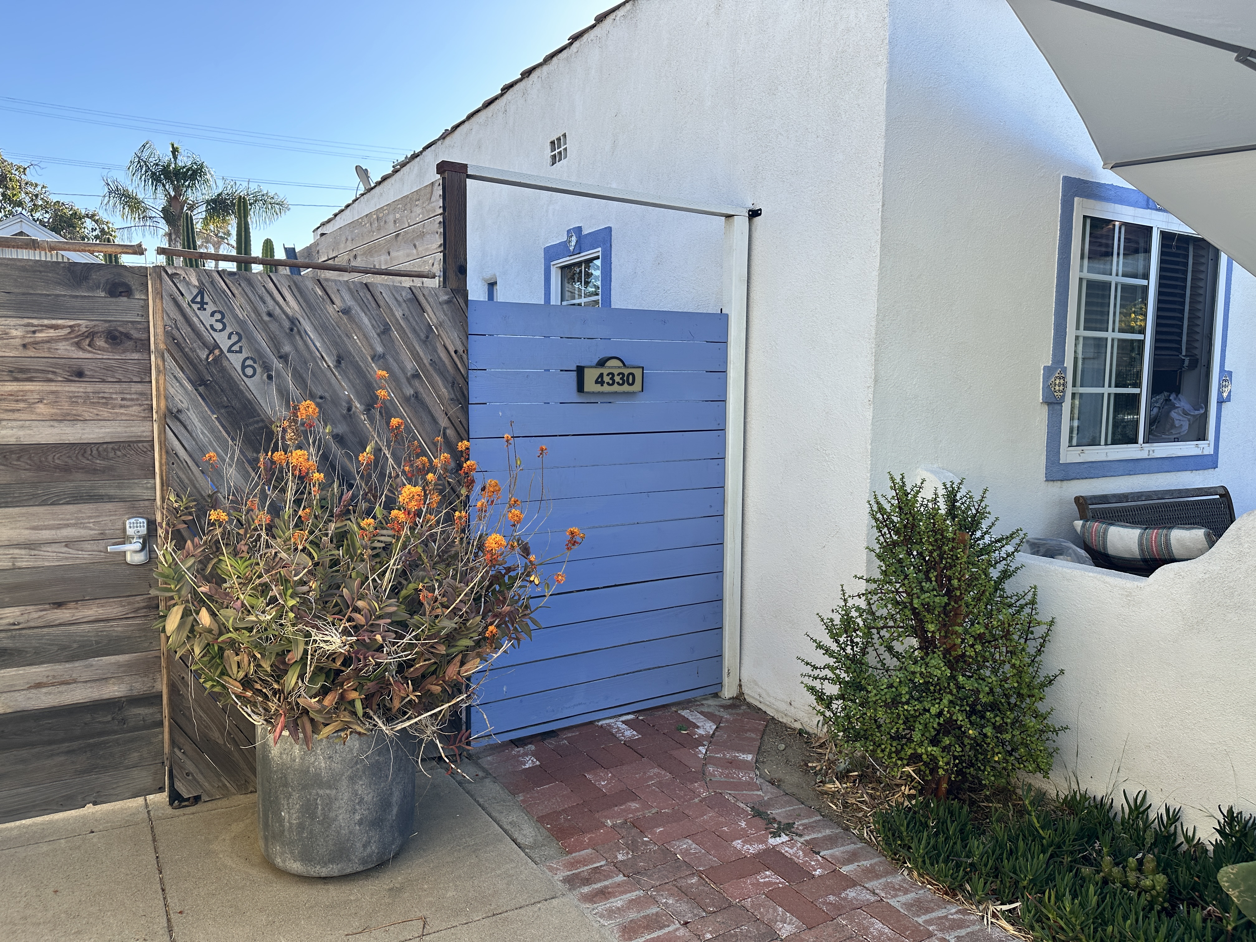 King-size one-bedroom home with covered deck, patio, fruit trees and greenery. Very private. - Photo 6