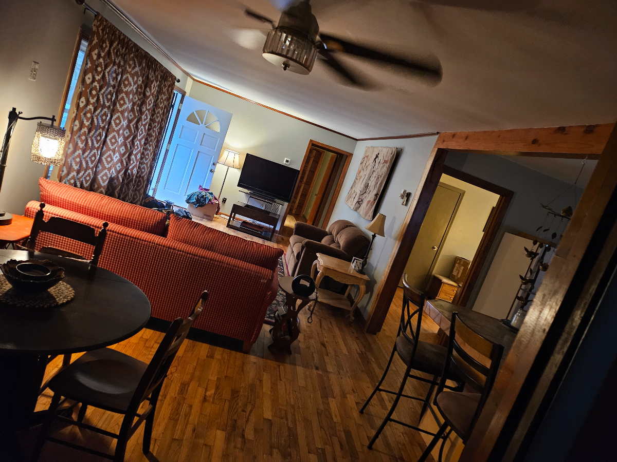Inviting Room in Home with Shared Amenities