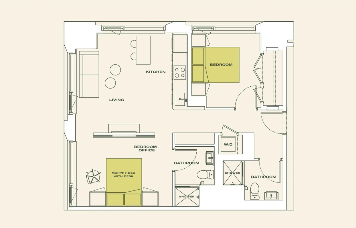 Scout Living - 2BR/2BA Unit 3