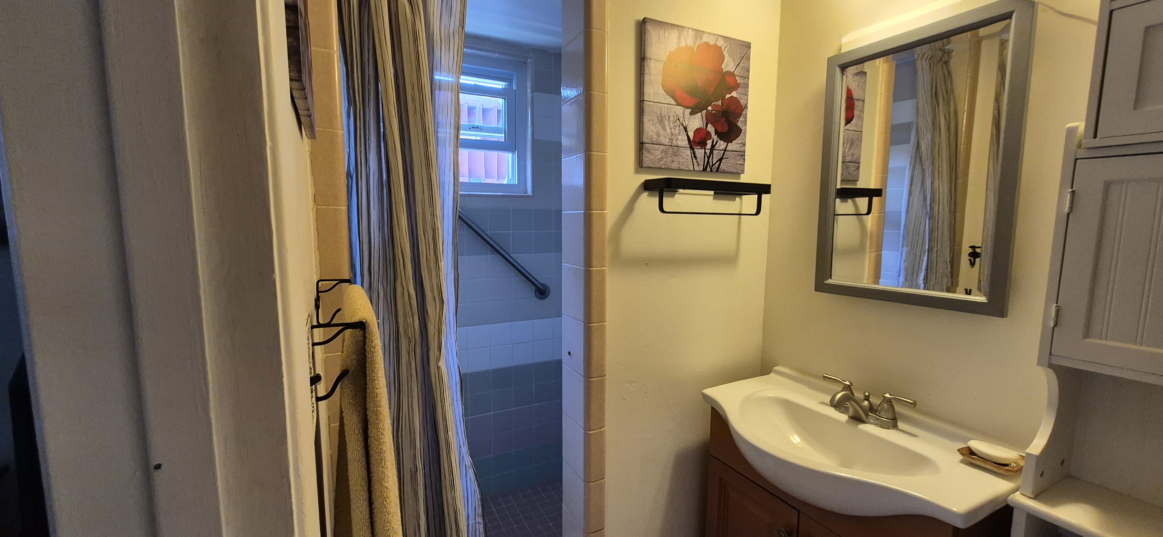 Master Suite w/ Private Bath & Separate Entrance - 15'x17', furnished w/ bed, dresser, & table/desk - Photo 6