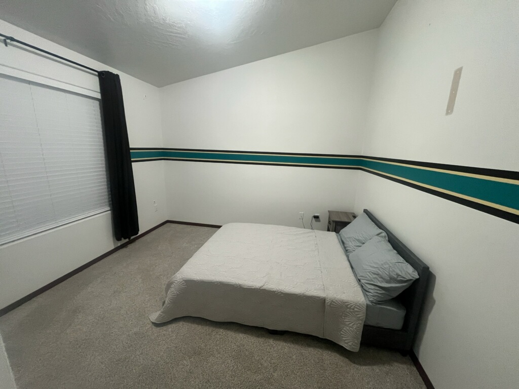 front bedroom furnished