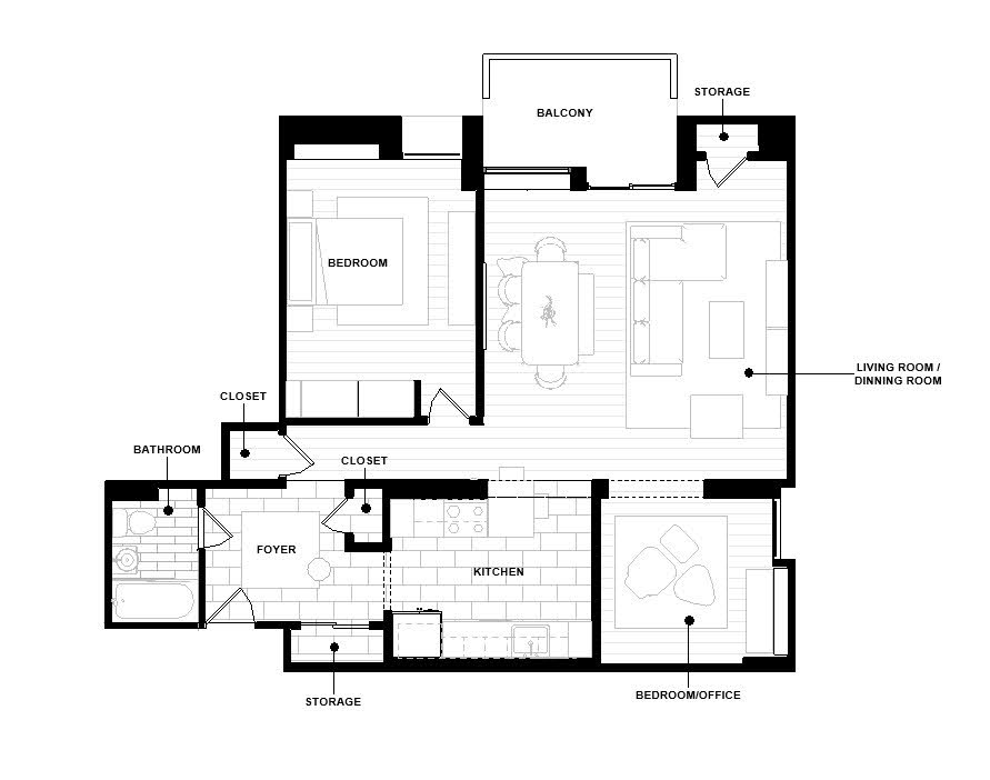 SW DC Condo Fully Renovated - 2br/1br - Photo 10