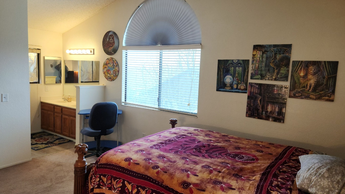 Spacious Sunny Master Bedroon - 6 miles from two hospitals - Walk-In Closet - Garden Patio Access - Photo 4