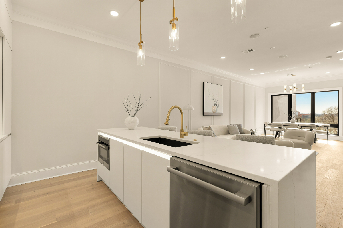 Luxury 2 BR 2 Bath & Office - Next to Howard University in upscale new building #202 - Photo 2