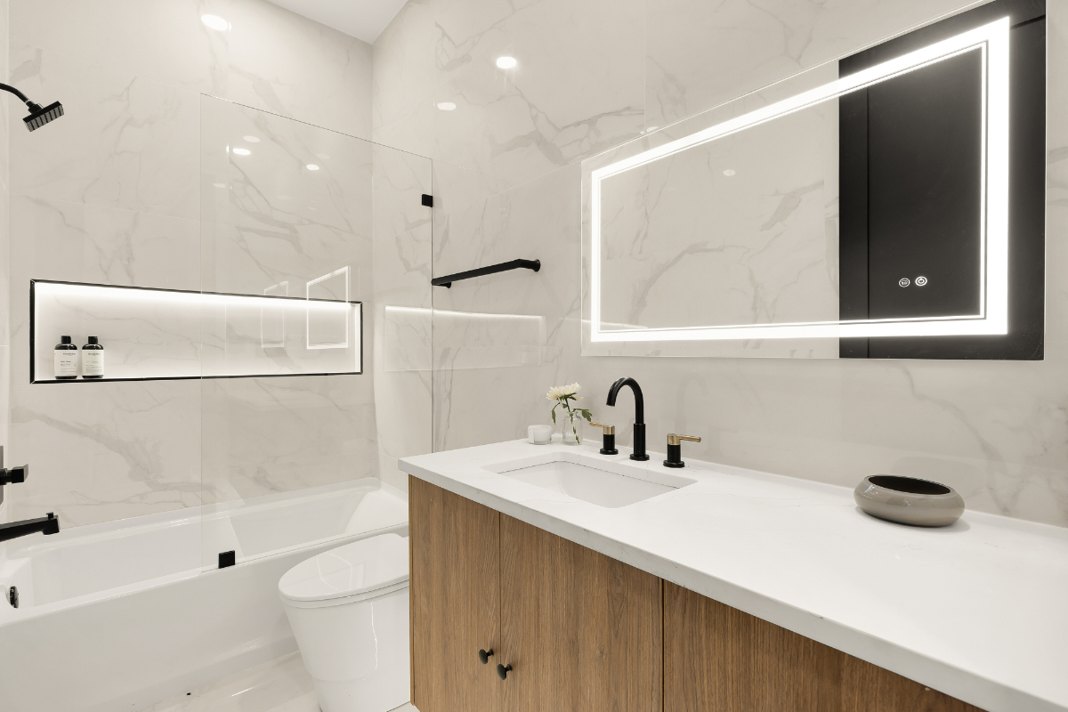 Luxury 2 BR 2 Bath & Office - Next to Howard University in upscale new building #202 - Photo 7