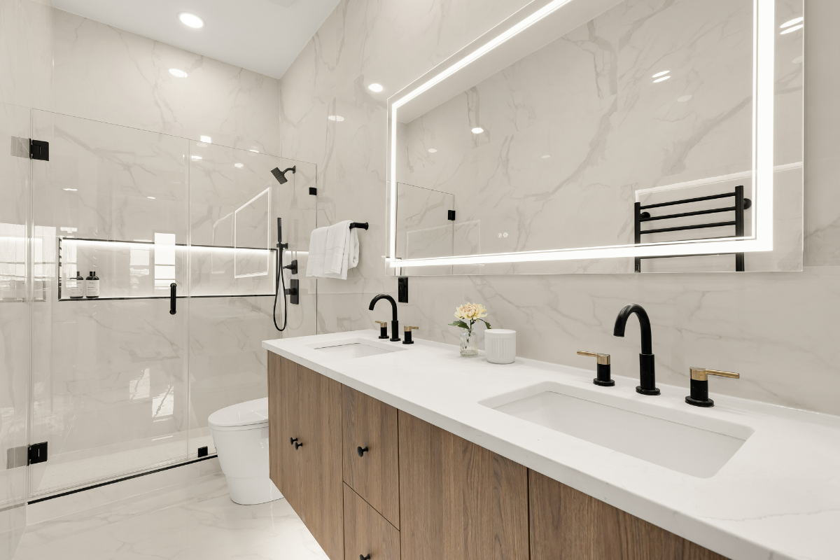 Luxury 2 BR 2 Bath & Office - Next to Howard University in upscale new building #202 - Photo 12