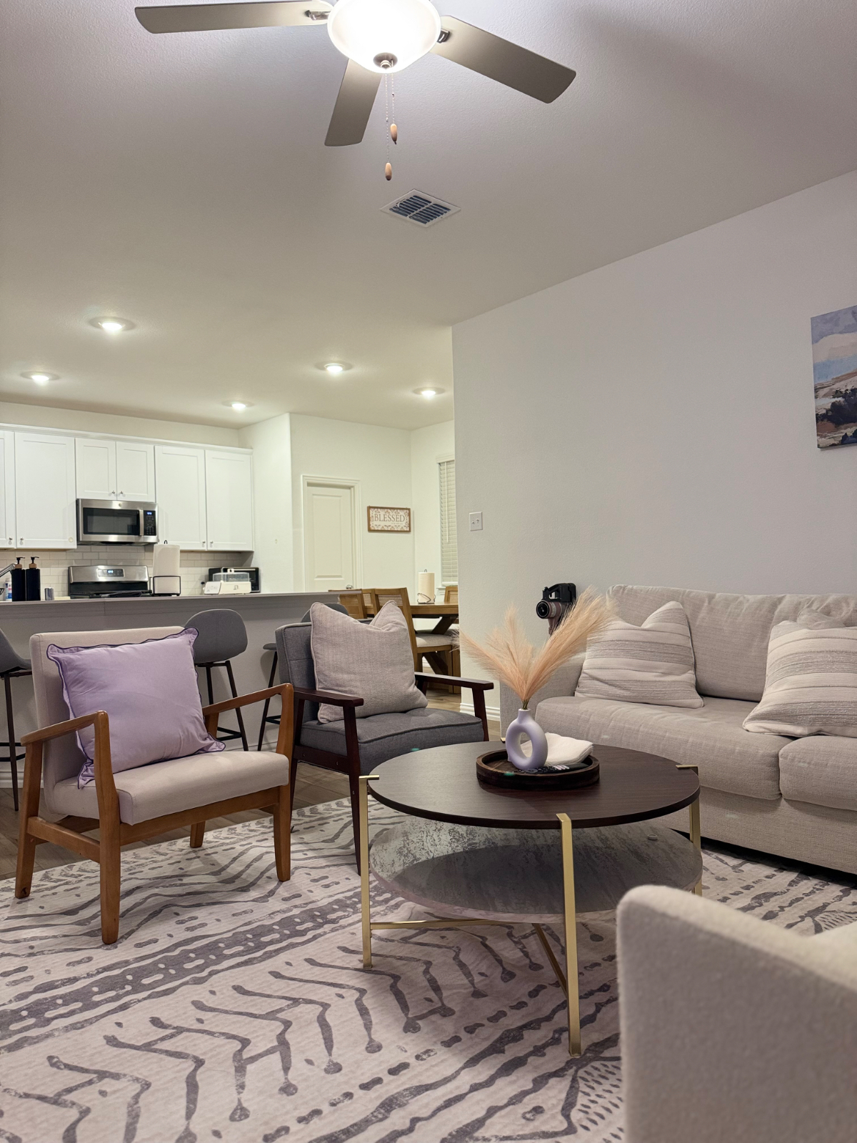 Spacious Midcentury Modern 4 Bedroom Denton Home with Office Space Near Hospitals and Trails - Photo 8