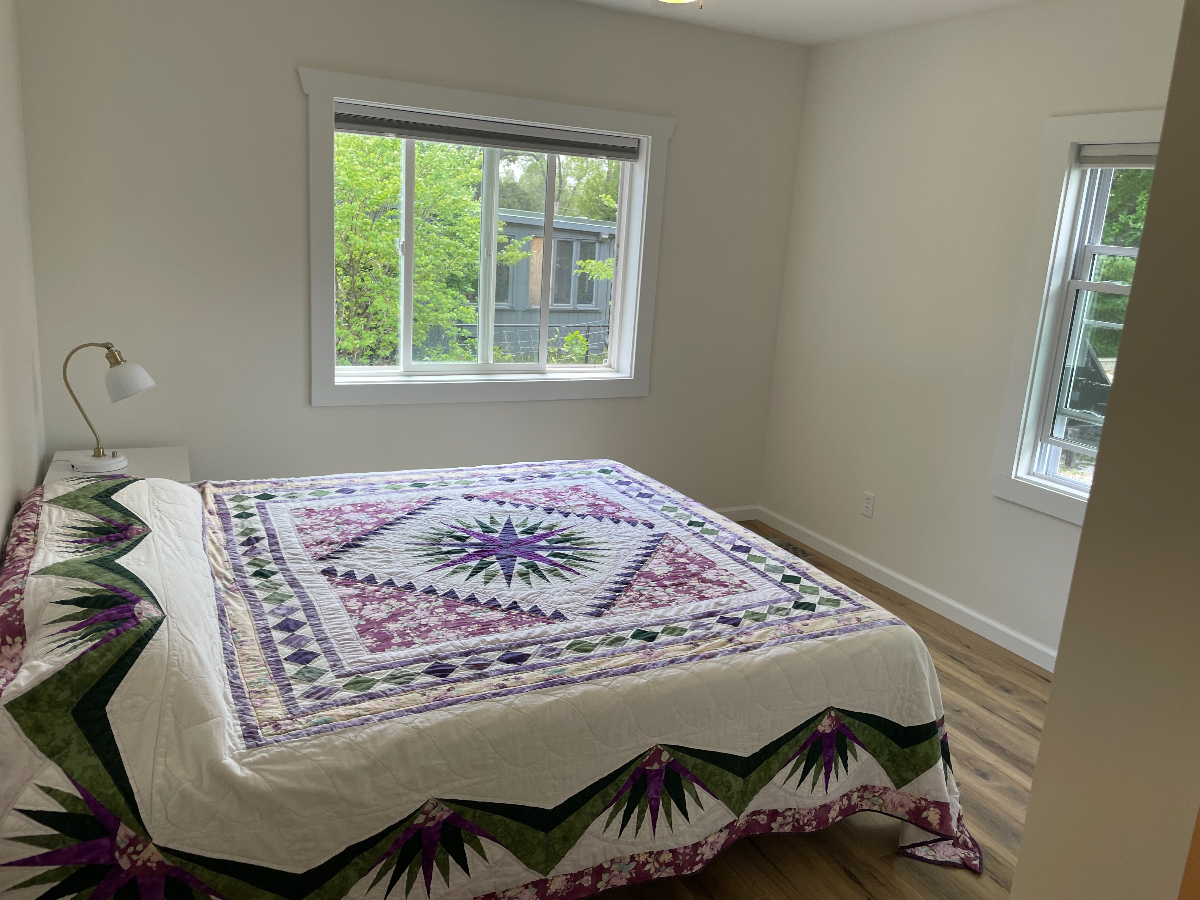 Charming suite w/ private bath on the first floor.