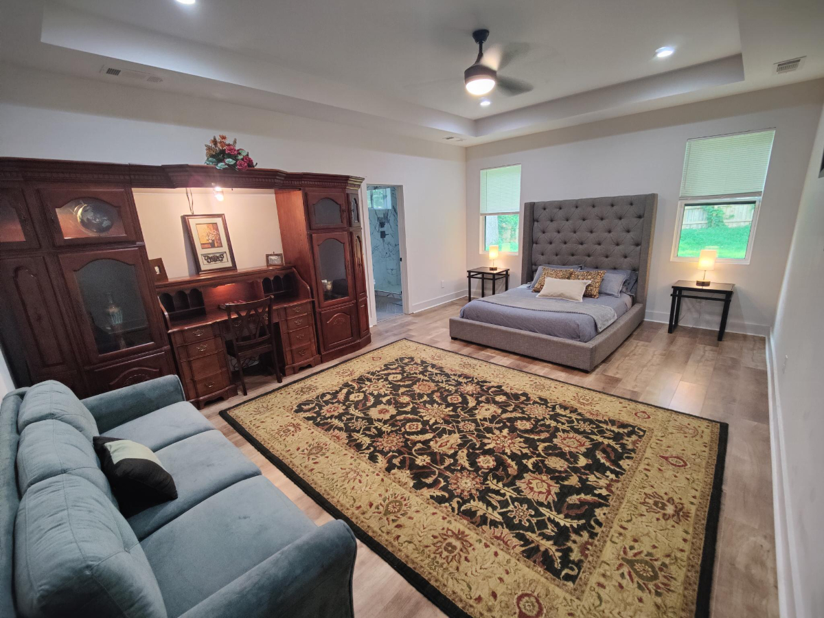 Enormous Master Suite with Work from Home Office