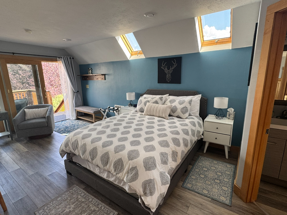 Raven's Heaven - Mountain-View Studio in Alta with Private Deck, Kitchenette & Laundry - Photo 9