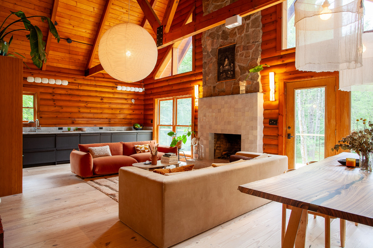 The Meander House - Design Log Cabin on Large Stream - Photo 10