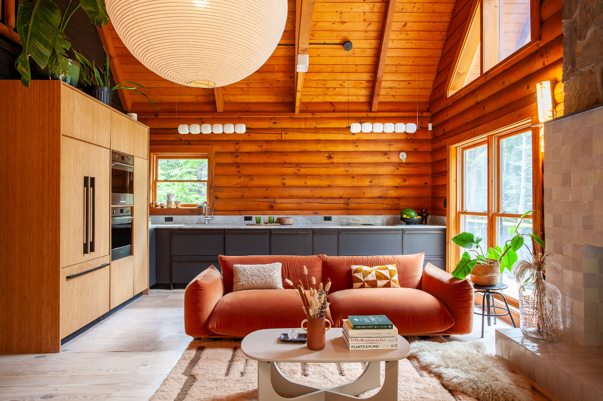The Meander House - Design Log Cabin on Large Stream - Photo 5
